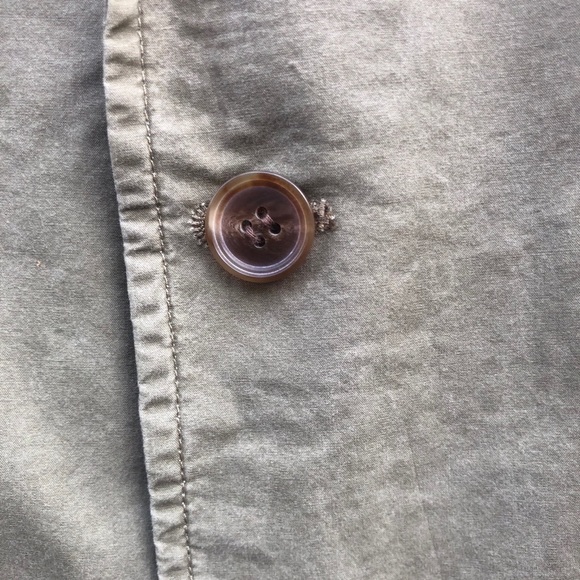 Daniel Hechter Comfortable Lined Khaki Blazer Jacket Casual Sport Coat EUC 42S - Picture 4 of 12